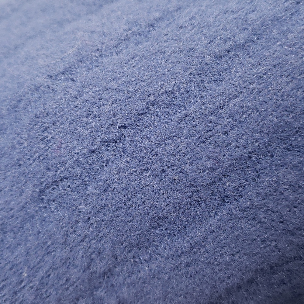 Aerie Womens Butter Cream Crew Neck Slouchy Thick Sweater Size L Oversized Blue - Picture 16 of 16